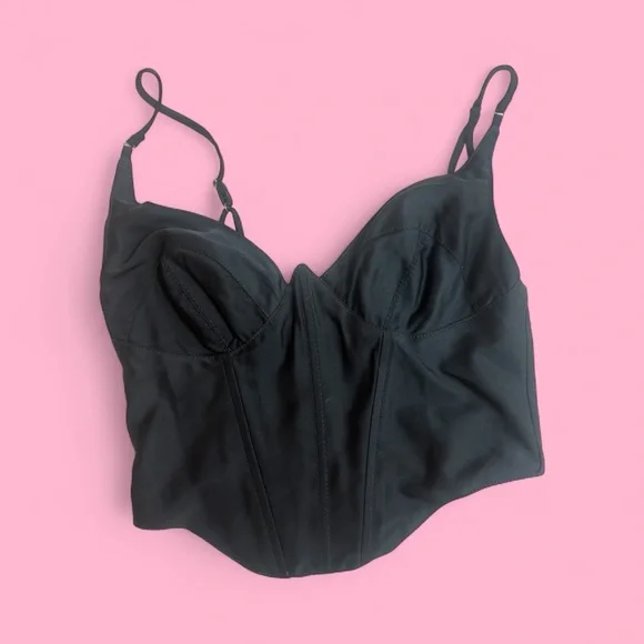 Urban Outfitters Black corset - Picture 1 of 6